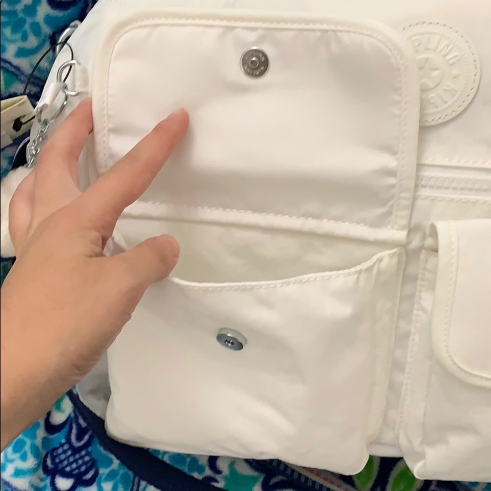 Kipling White Pia Tote - Picture 6 of 8